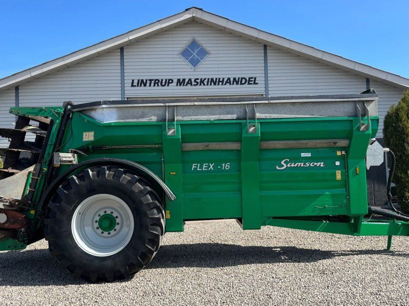 Samson FL 16 Med overbygning, bagklap og de høje 620/75R34 hjul