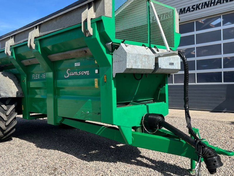 Samson FL 16 Med overbygning, bagklap og de høje 620/75R34 hjul