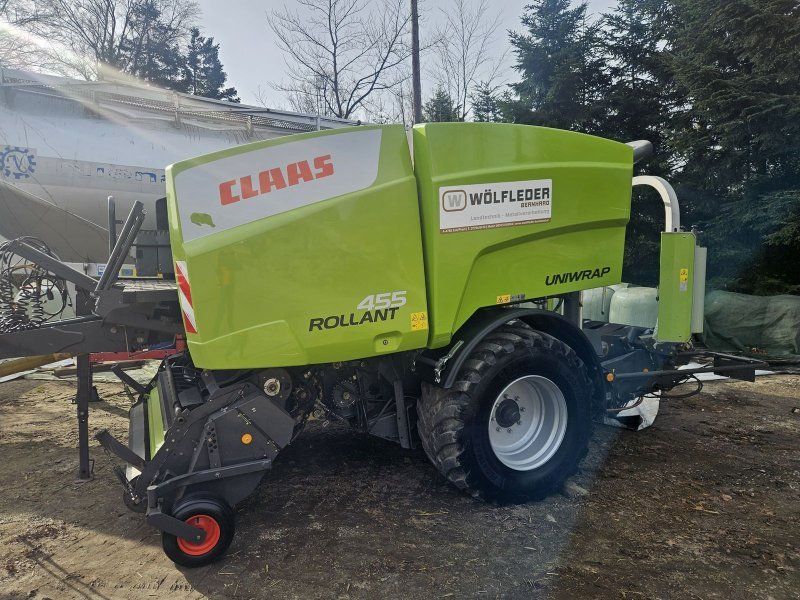 Claas Rollant 455 uniwrap