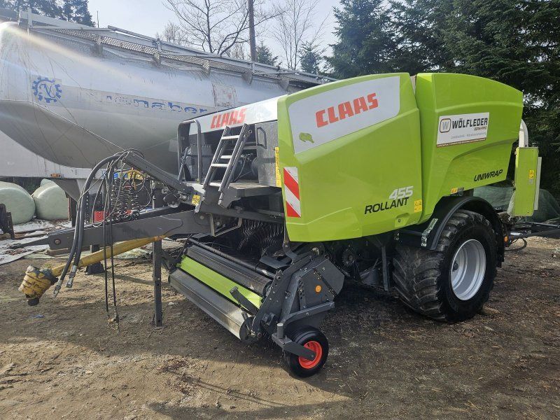 Claas Rollant 455 uniwrap