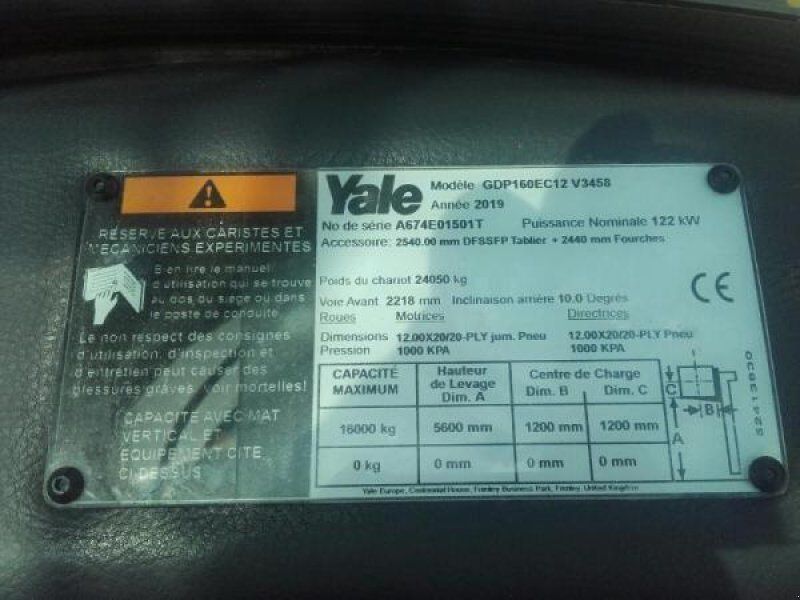 Yale GDP160EC12