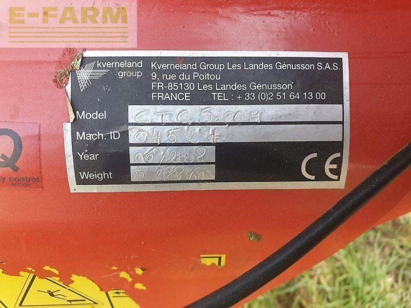 Kverneland ctc 5.00
