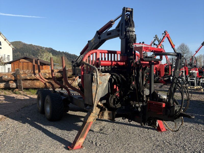 BEHA Gebr. Rückewagen T1000 10To. GGW mit 6540 Vreten Kran 6,5m
