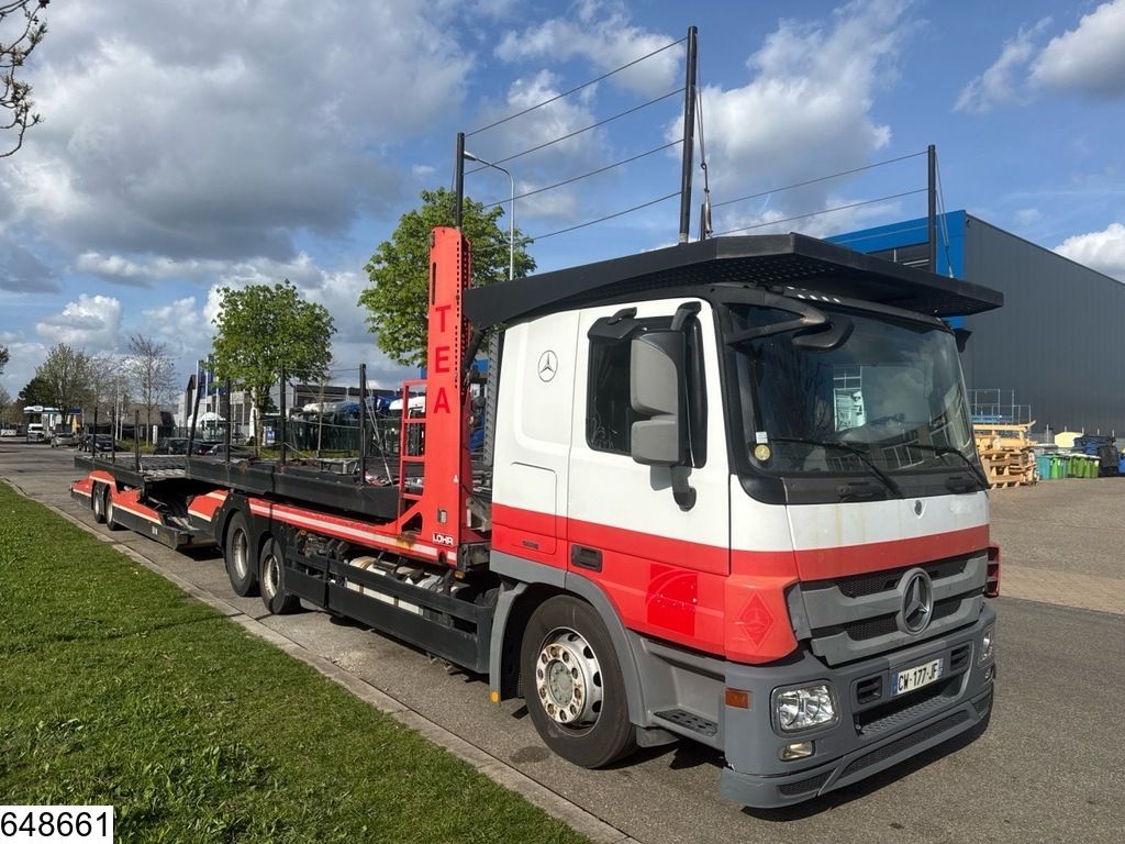 Mercedes Actros 2344 6x2, EURO 5, Combi, Retarder, Lohr, Multilohr