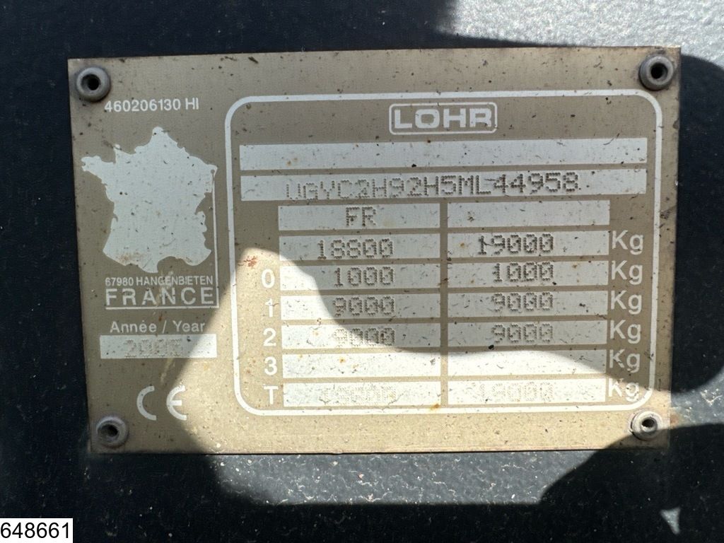 Mercedes Actros 2344 6x2, EURO 5, Combi, Retarder, Lohr, Multilohr