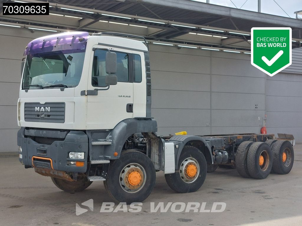 MAN TGA TGA 41.480 8X8 Full Steel Manual Gearbox Big-Axle
