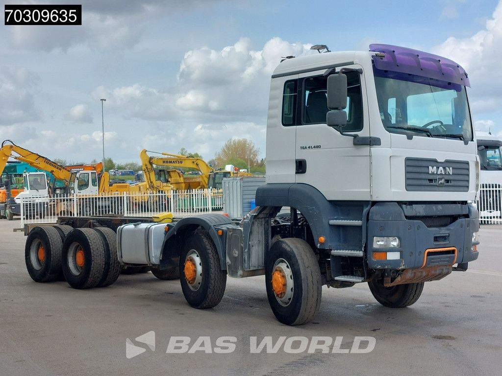 MAN TGA TGA 41.480 8X8 Full Steel Manual Gearbox Big-Axle