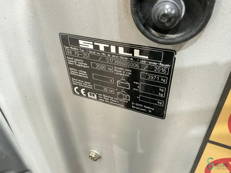 Heftrucks LPG Still RX 70-25 T 2016