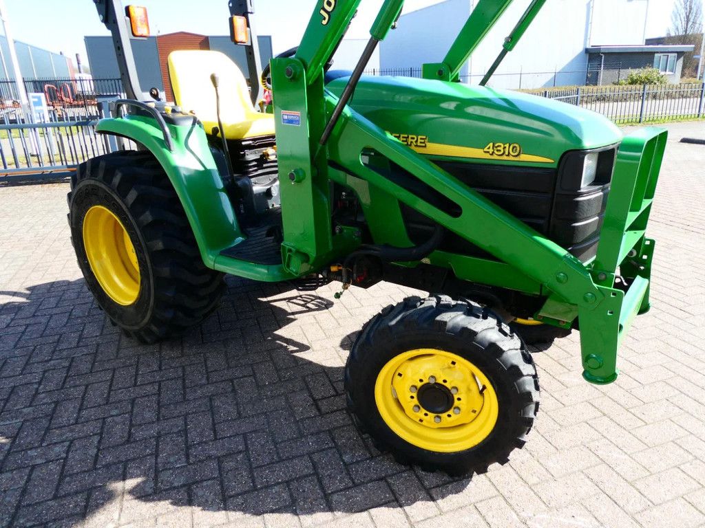 John Deere 4310 4wd HST / 01316 Draaiuren / Voorlader