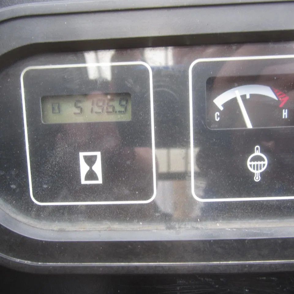 Yale GLP16, LPG-gas, triplex, side shift, container mast.