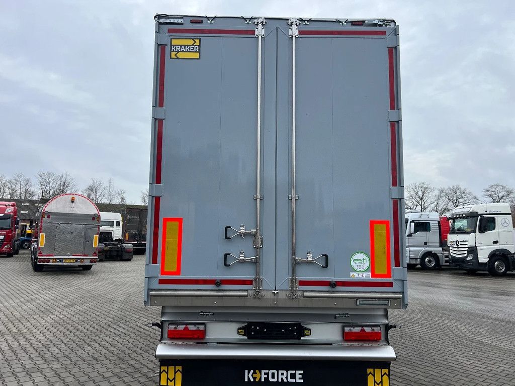 Kraker K-Force 92m3 Cargo Floor 10MM SAF, Liftachse, Remote control, NEW
