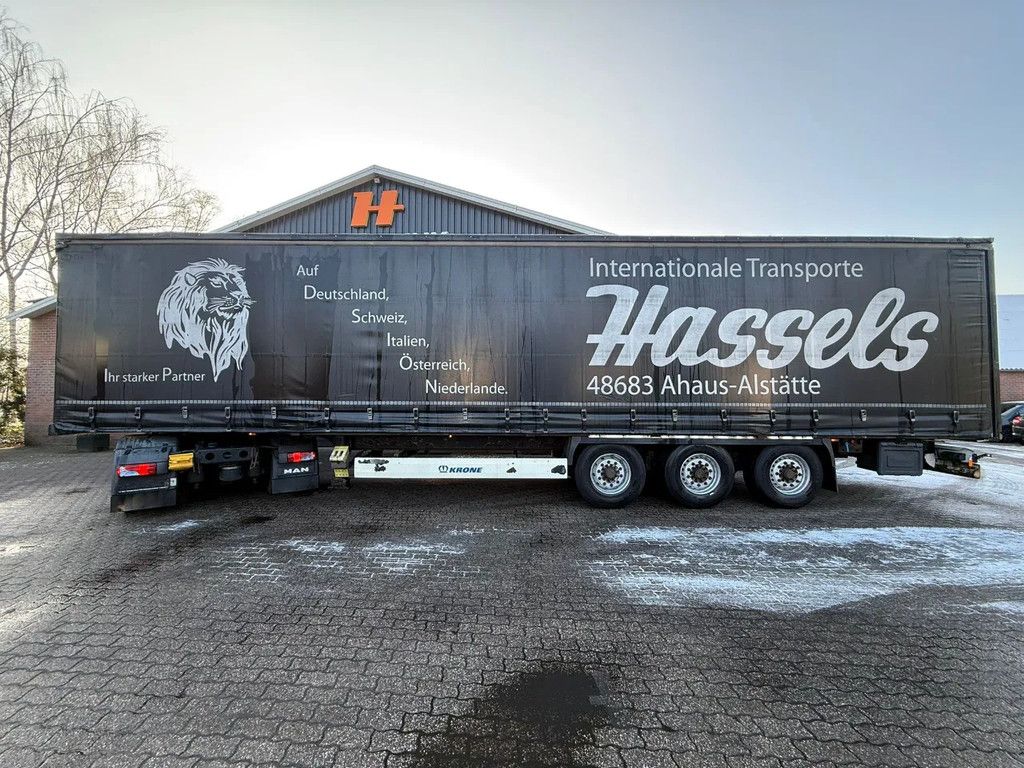 Krone SD Schuifzeilen/Schuifdak BPW 2 Opbergkist Reservewielhouder