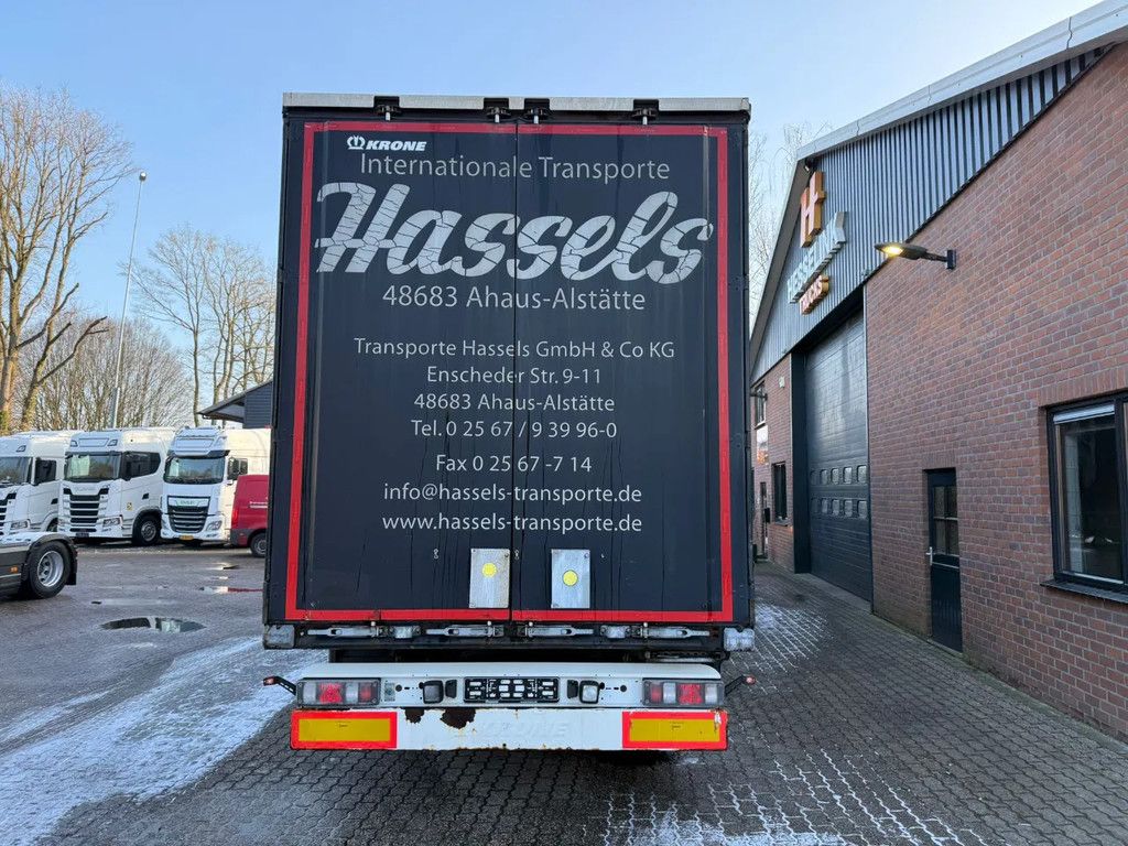 Krone SD Schuifzeilen/Schuifdak BPW 2 Opbergkist Reservewielhouder