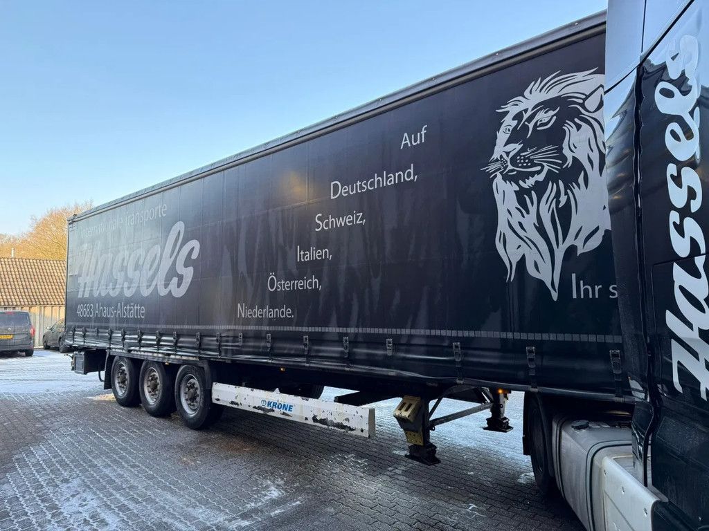 Krone SD Schuifzeilen/Schuifdak BPW 2 Opbergkist Reservewielhouder