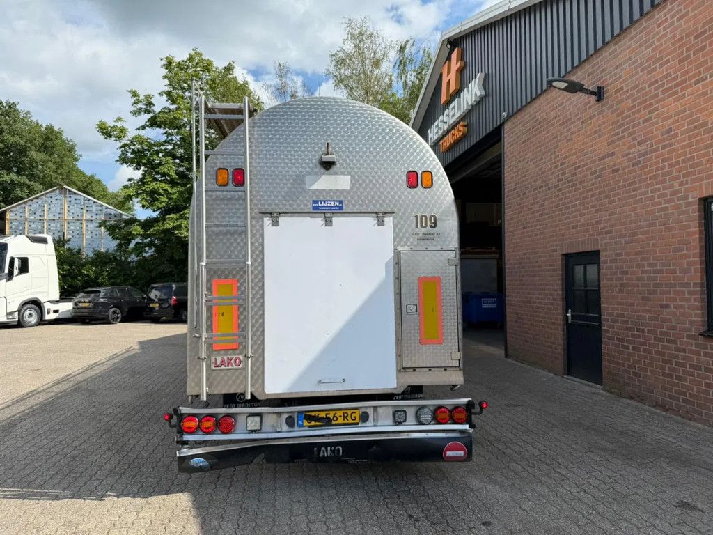 Lako T344-RMO RVS/Edelstahl Melk/Milch/Food/Lebensmittel 2X Stuuras