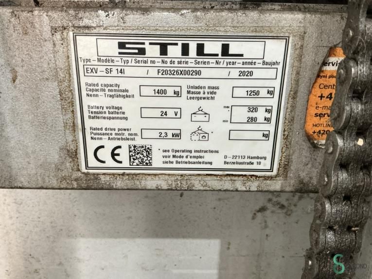 Stackers Electric Still EXV-SF14 2020