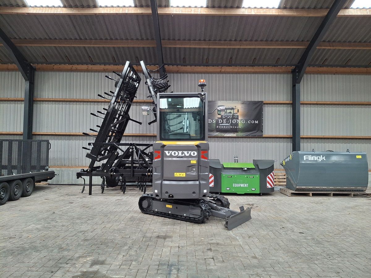 Volvo EC18E, minigraver, minikraan, BJ2025, 4 stuks, Nieuw!