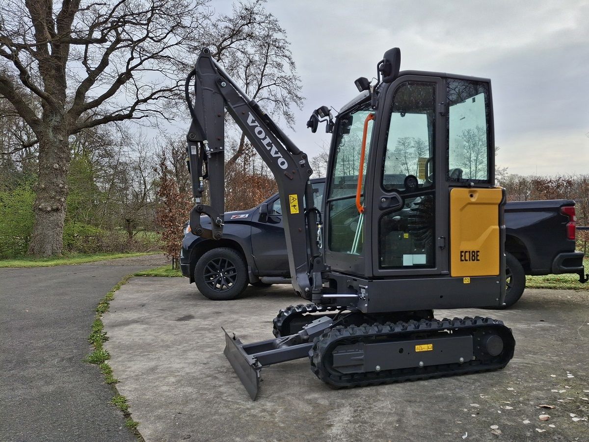 Volvo EC18E, minigraver, minikraan, BJ2025, 4 stuks, Nieuw!
