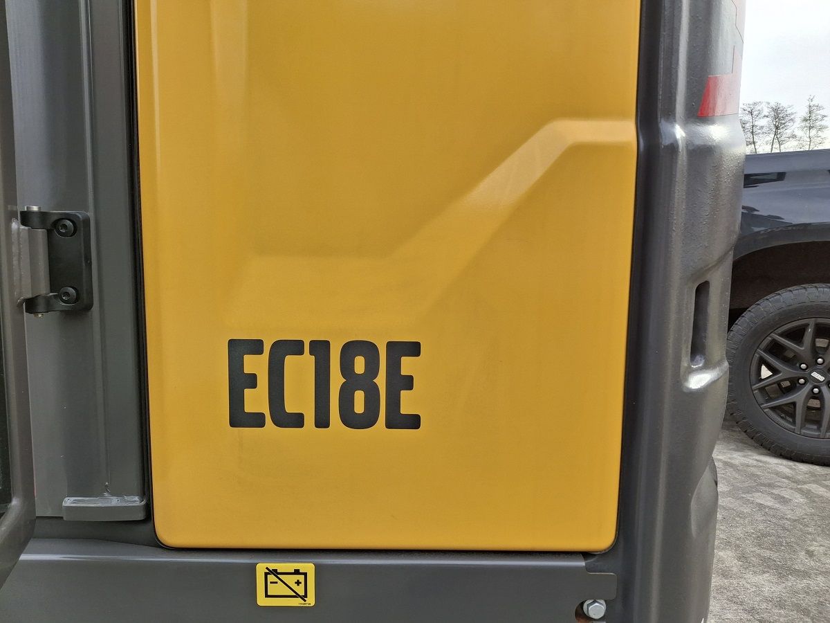 Volvo EC18E, minigraver, minikraan, BJ2025, 4 stuks, Nieuw!