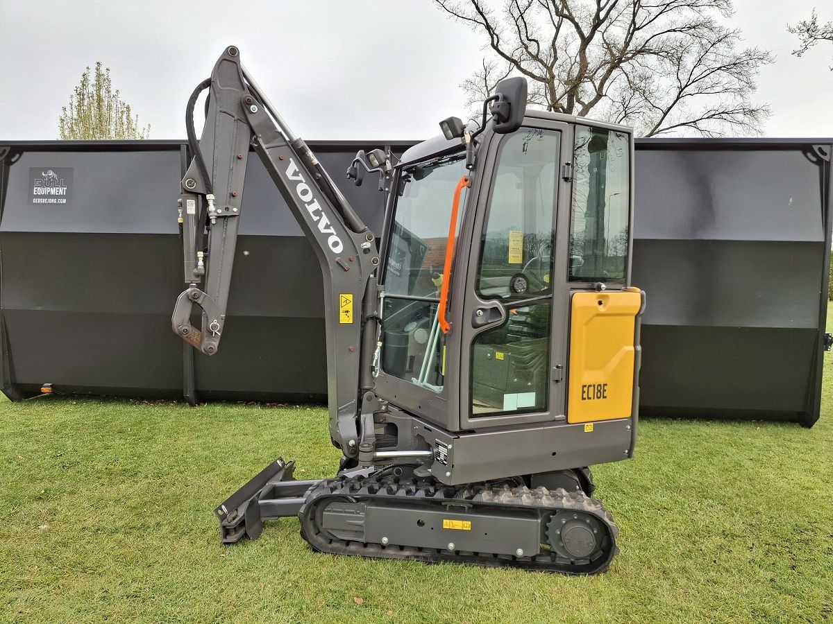 Volvo EC18E, minigraver, minikraan, BJ2025, 4 stuks, Nieuw!