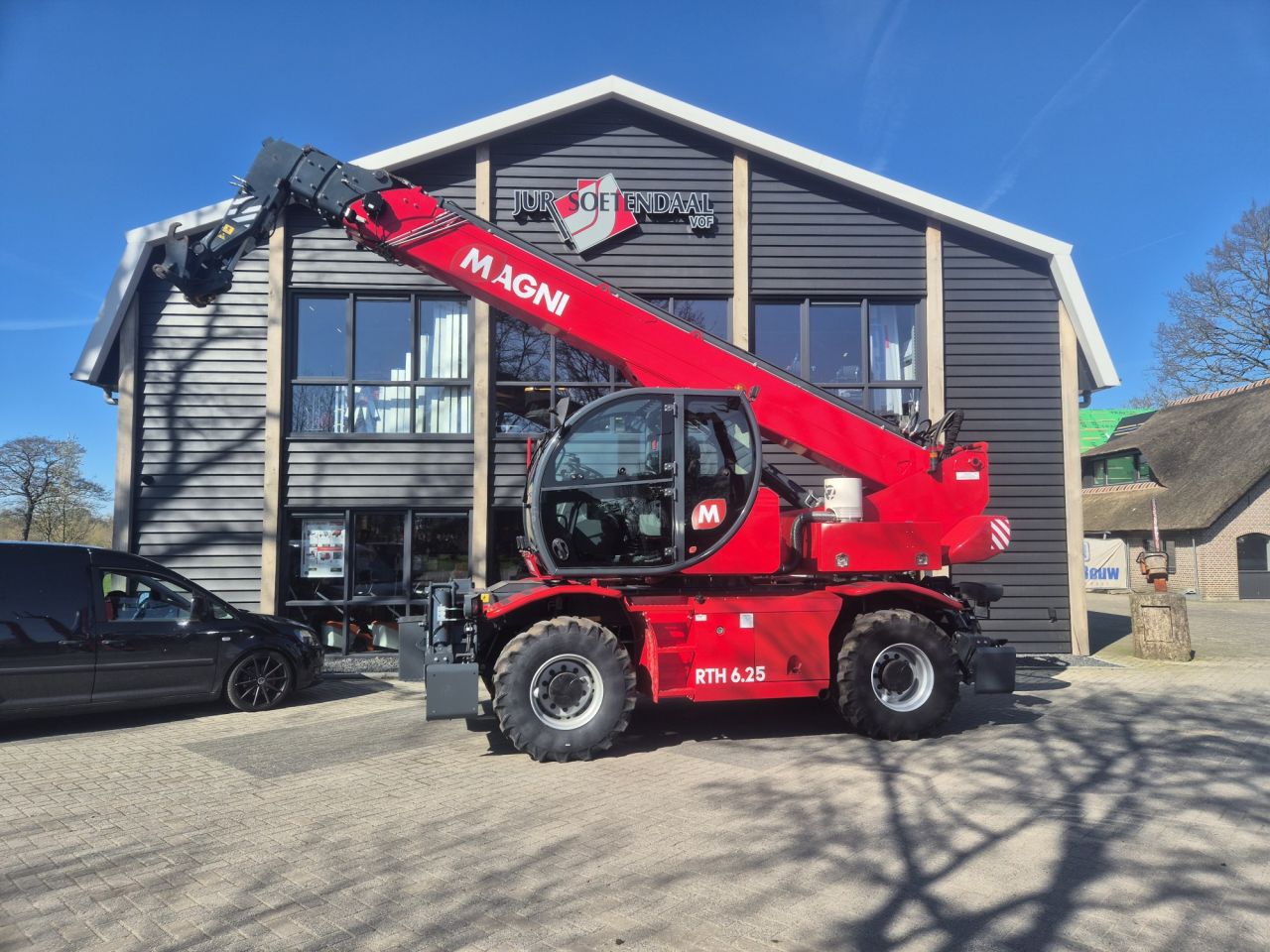 Gebruikte MAGNI RTH 6.25 roterende verreiker met hefhoogte 25 m