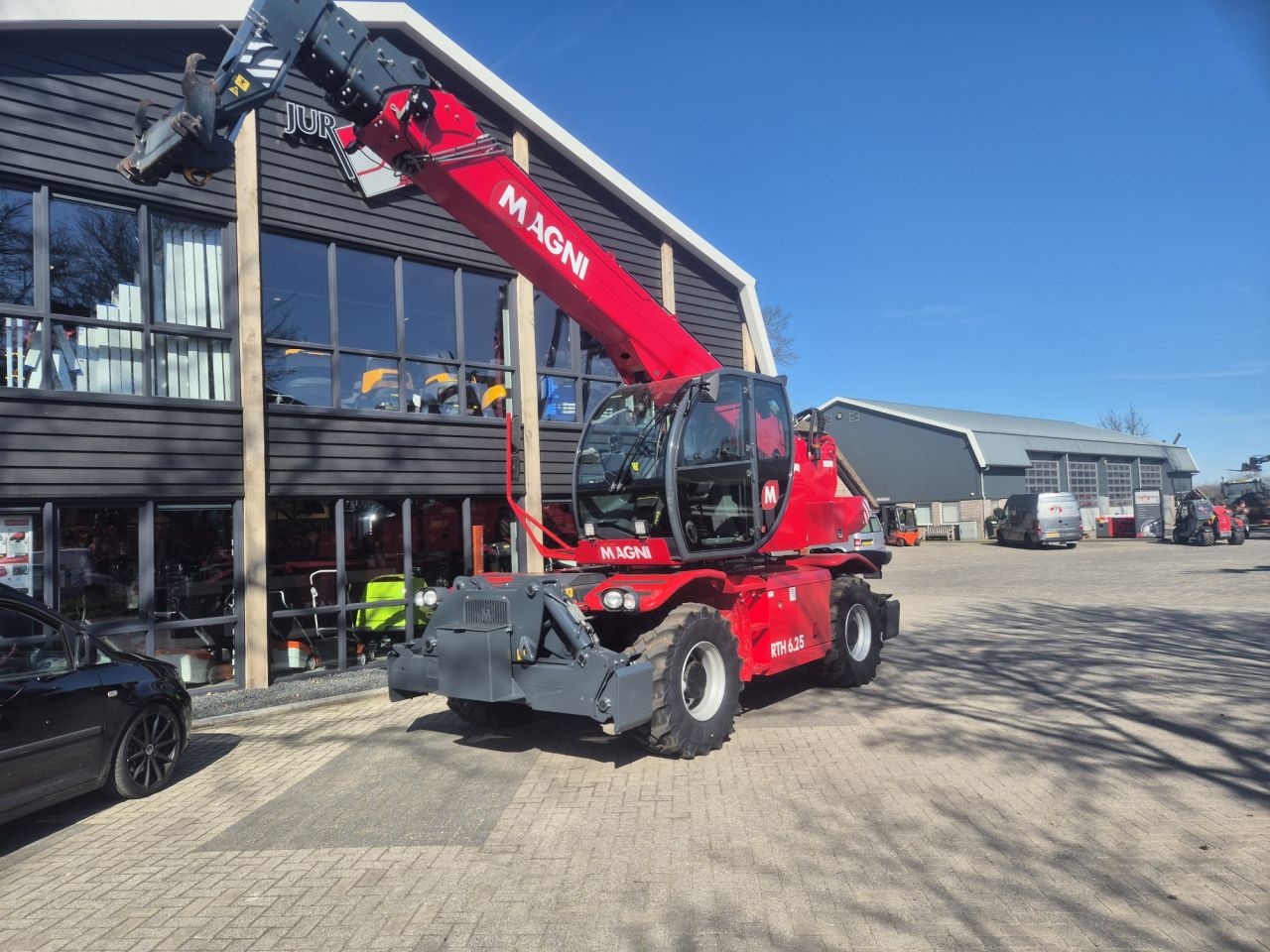 Gebruikte MAGNI RTH 6.25 roterende verreiker met hefhoogte 25 m