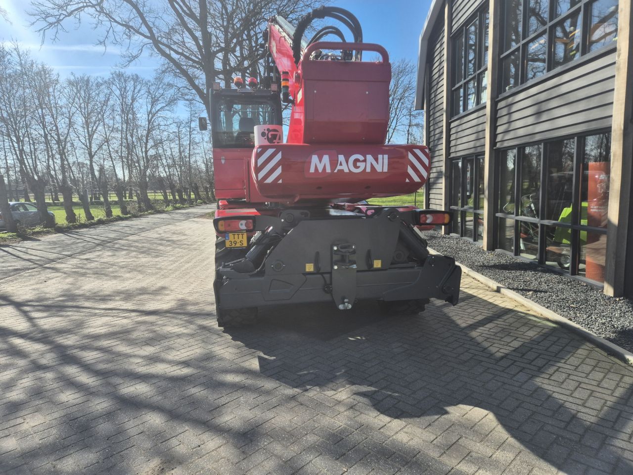 Gebruikte MAGNI RTH 6.25 roterende verreiker met hefhoogte 25 m