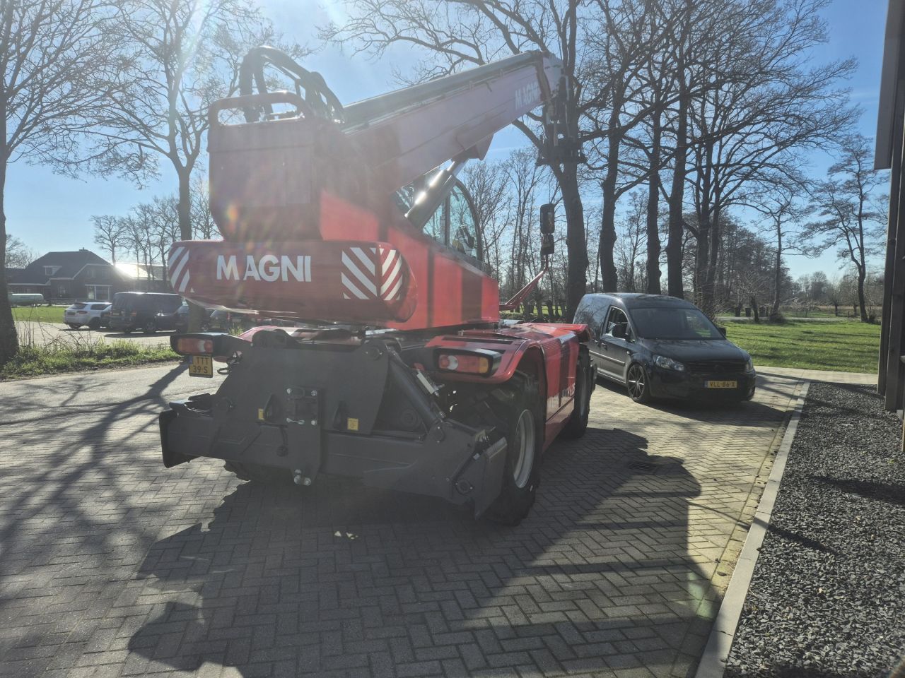 Gebruikte MAGNI RTH 6.25 roterende verreiker met hefhoogte 25 m