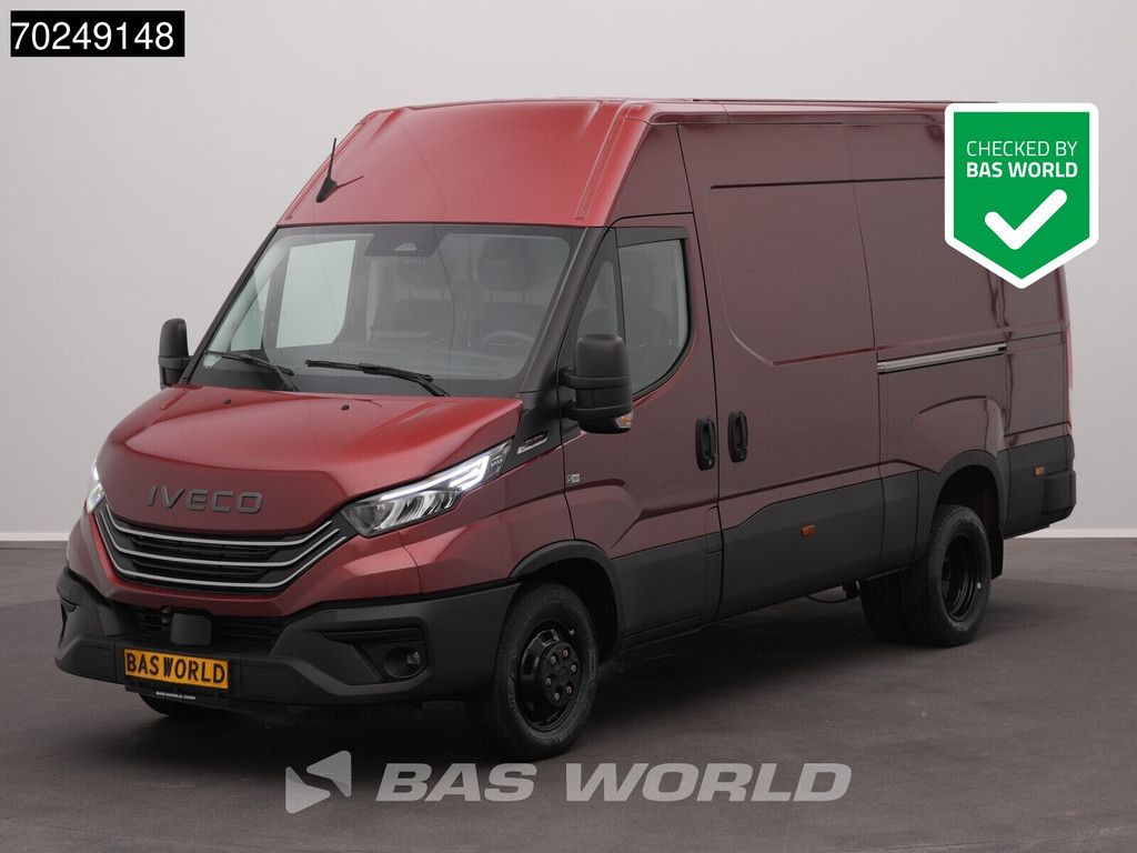 Iveco Daily 35C21 BPM VRIJ! 3.0L Automaat 2x Schuifdeur 210PK L2H2 Dubbellucht 2025-Model 3,5t Trekhaak ACC LED Navi Camera Parkeersensoren Euro6 L2 12m3 Klima AHK