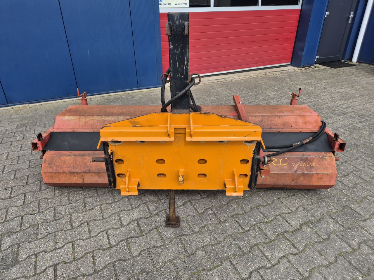 VEEGMACHINE EUROMACHINES 230CM SCHAFFER SHOVEL PRIJS MARGE