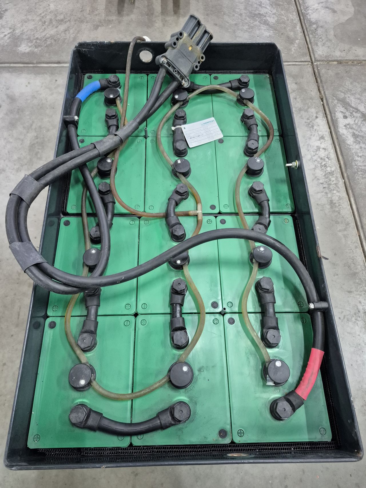 Hoppecke 24V 8HPZS920 tractie batterij bj 2017 c5 getest 72%