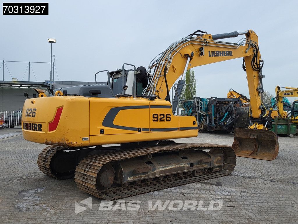 Liebherr R926 LC Trimble GPS - Engcon