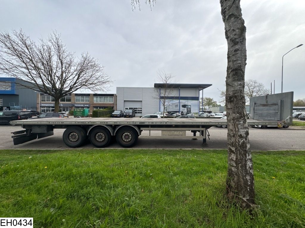 Trouillet open laadbak Lift axle