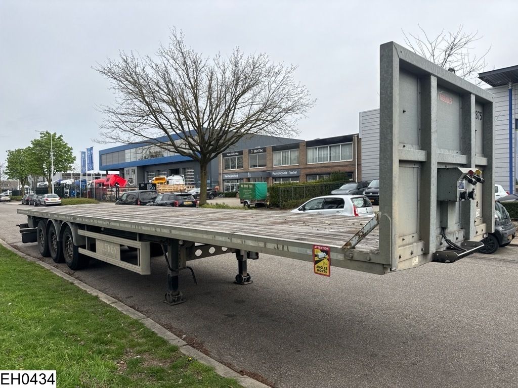 Trouillet open laadbak Lift axle