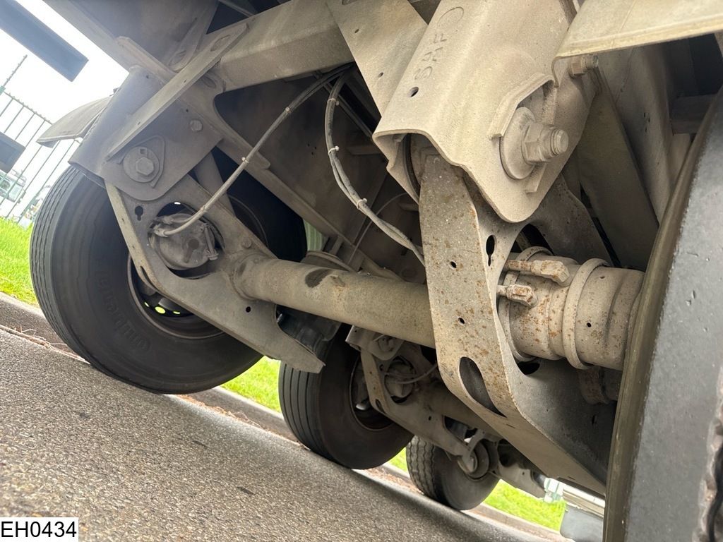 Trouillet open laadbak Lift axle