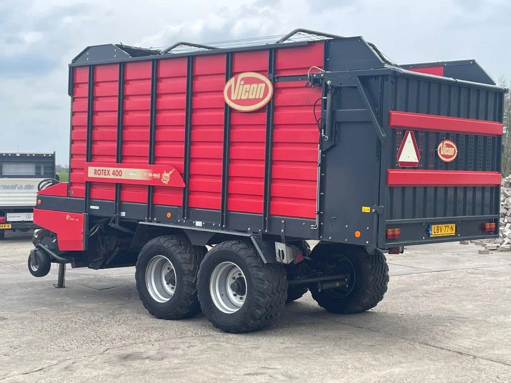 Vicon Rotex 400 Rotor invoer Ladewagen Stalvoeren