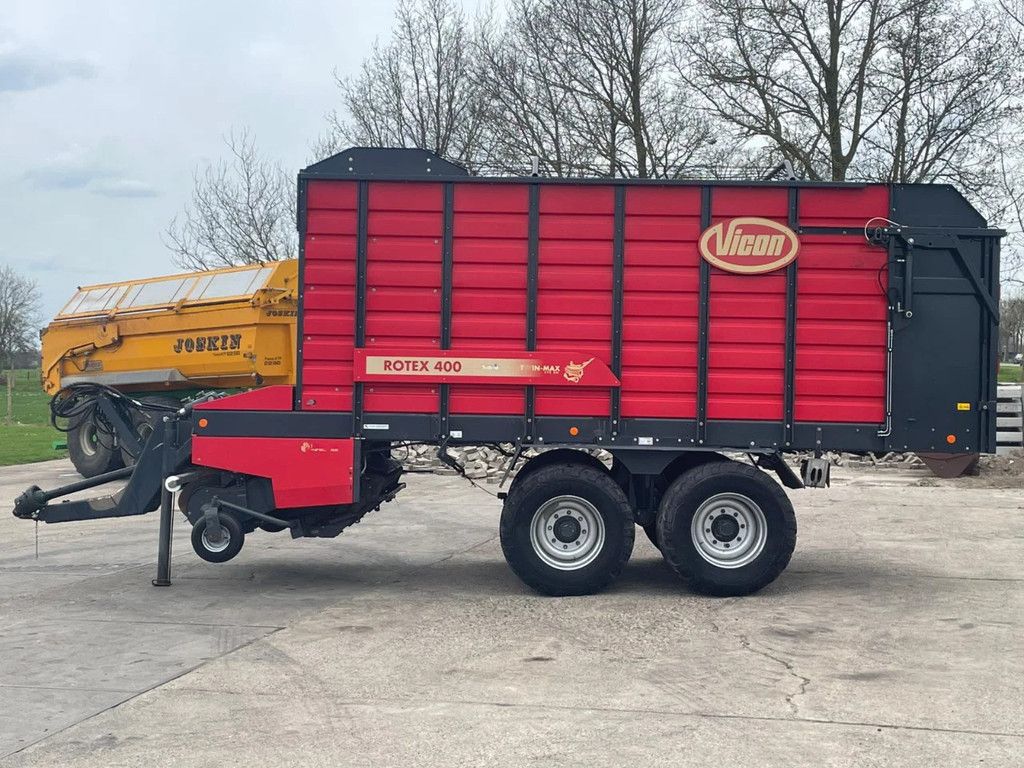 Vicon Rotex 400 Rotor invoer Ladewagen Stalvoeren