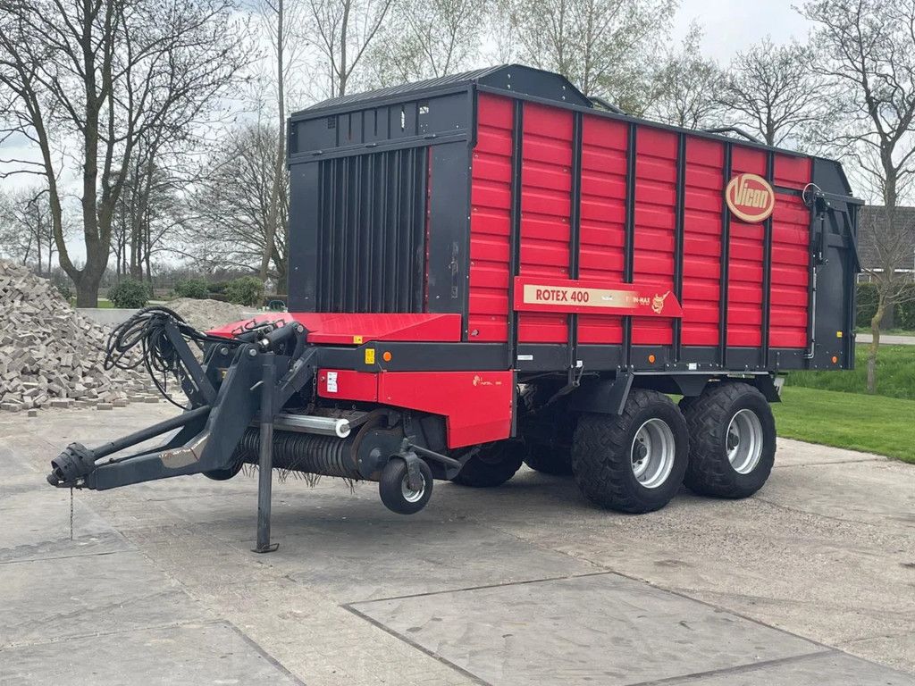 Vicon Rotex 400 Rotor invoer Ladewagen Stalvoeren