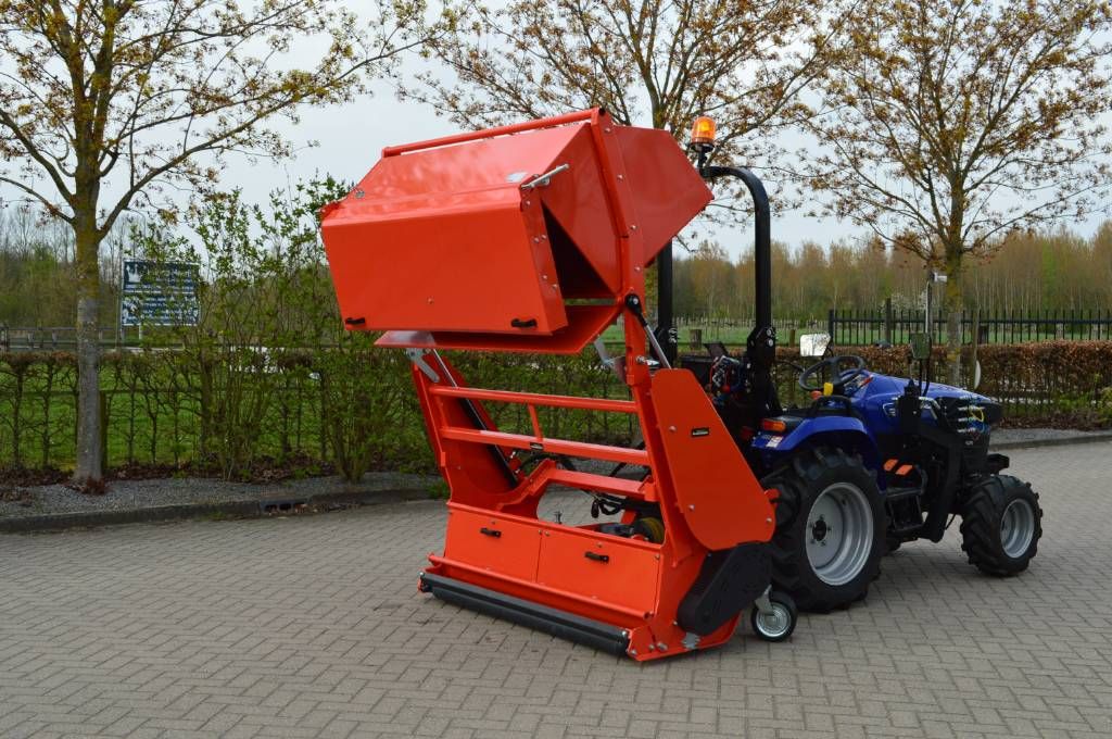 Boxer High 165 klepelmaaier met opvang, hooglosser