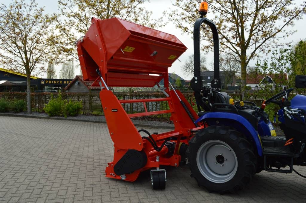 Boxer High 165 klepelmaaier met opvang, hooglosser