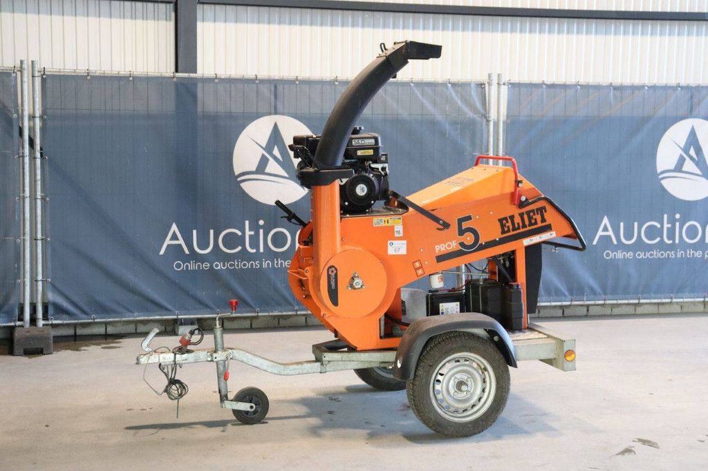 Houtversnipperaar Eliet Prof 5B Trailer Benzine 2015 (Marge)