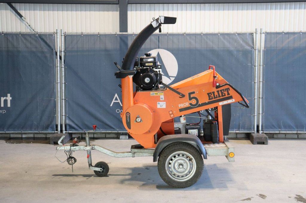 Houtversnipperaar Eliet Prof 5B Trailer Benzine 2015 (Marge)