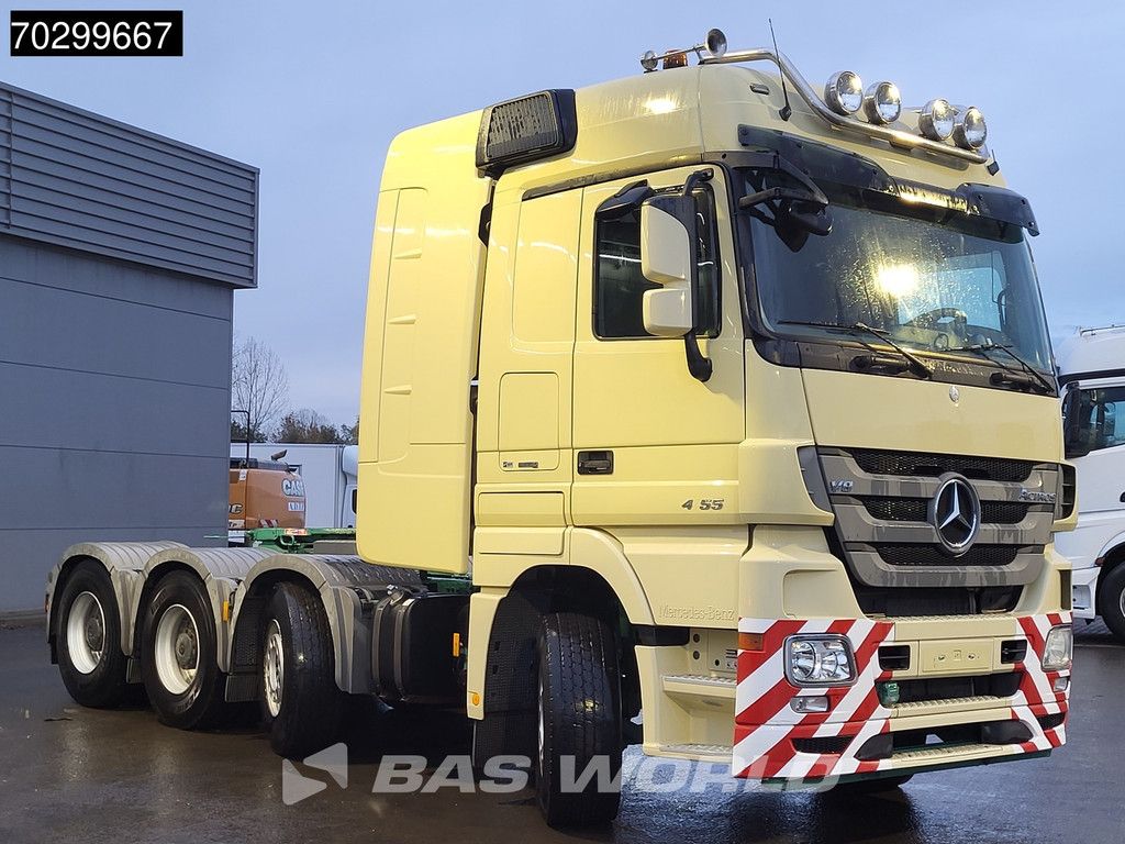 Mercedes Actros 4155 8X4 120T! 3-Pedals Retarder Big-Axle Lift+Lenkachse Euro 5