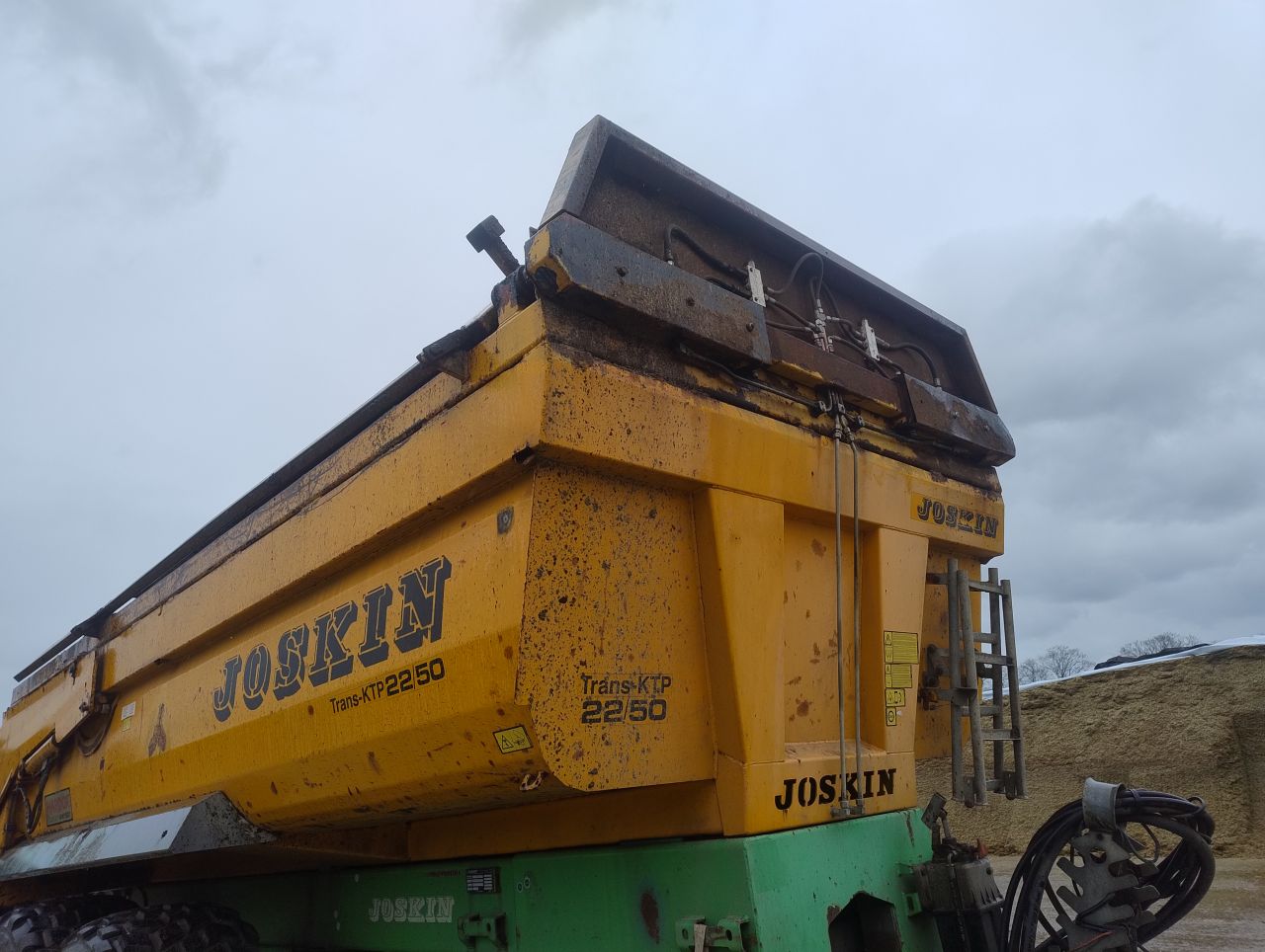 Joskin Trans-KTP 22/50 dumper kipper afdekluiken hardox