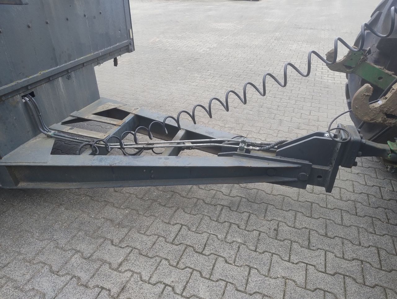 Oprijdkar machinetransporter dieplader wipkar