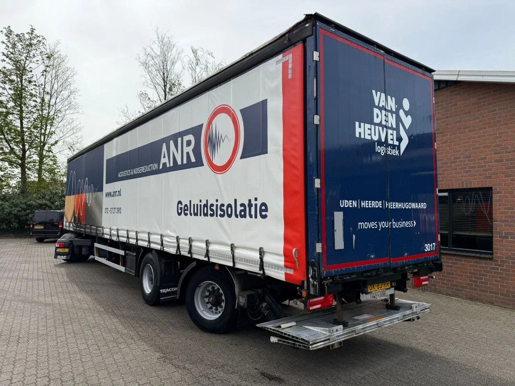 Tracon TO 2 Stuuras Zepro 2000KG LBW Schuifdak 270H gegalvaniseerd NL Trailer