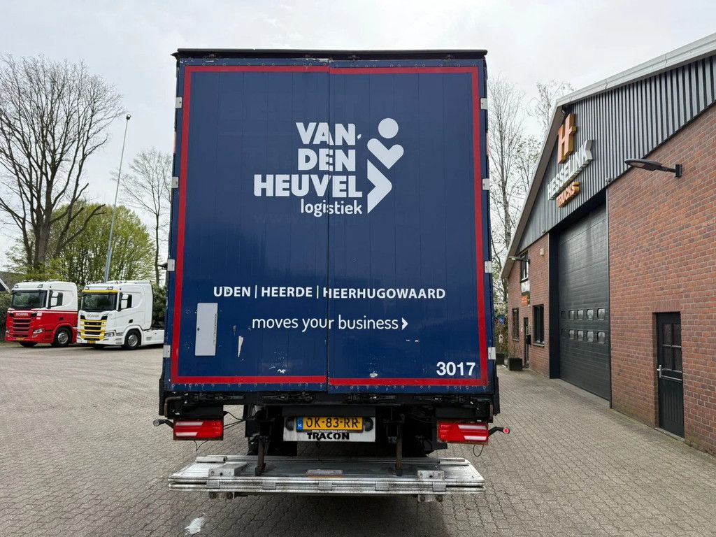 Tracon TO 2 Stuuras Zepro 2000KG LBW Schuifdak 270H gegalvaniseerd NL Trailer