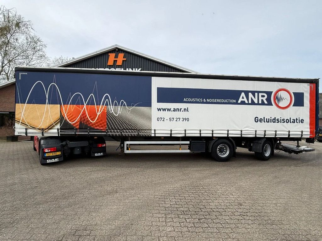 Tracon TO 2 Stuuras Zepro 2000KG LBW Schuifdak 270H gegalvaniseerd NL Trailer