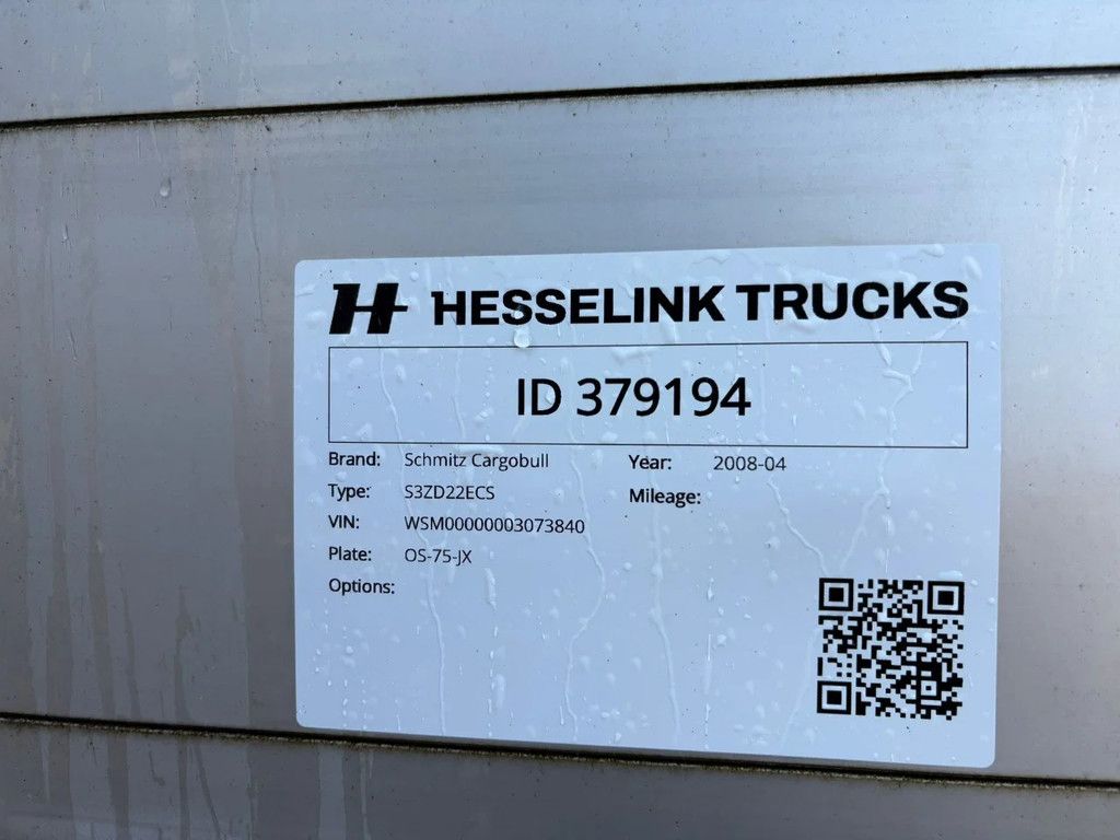 Schmitz Cargobull Schuifzeilen/Schuifdak NL Trailer APK/TUV 03-08-2026