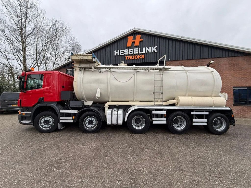 Scania P380 10X8 Kolkenzuiger